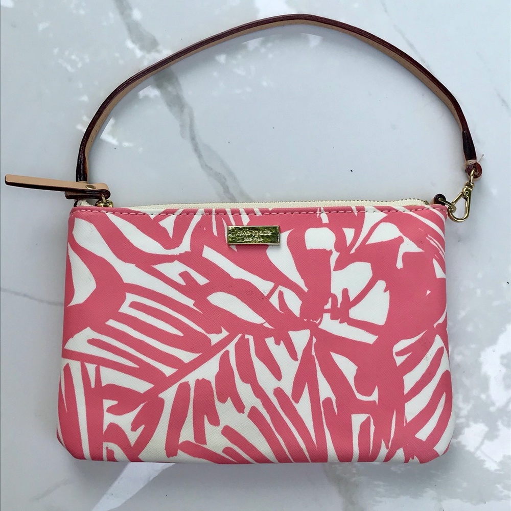 Kate Spade Grant Street Grainy Lolly Wristlet NWOT